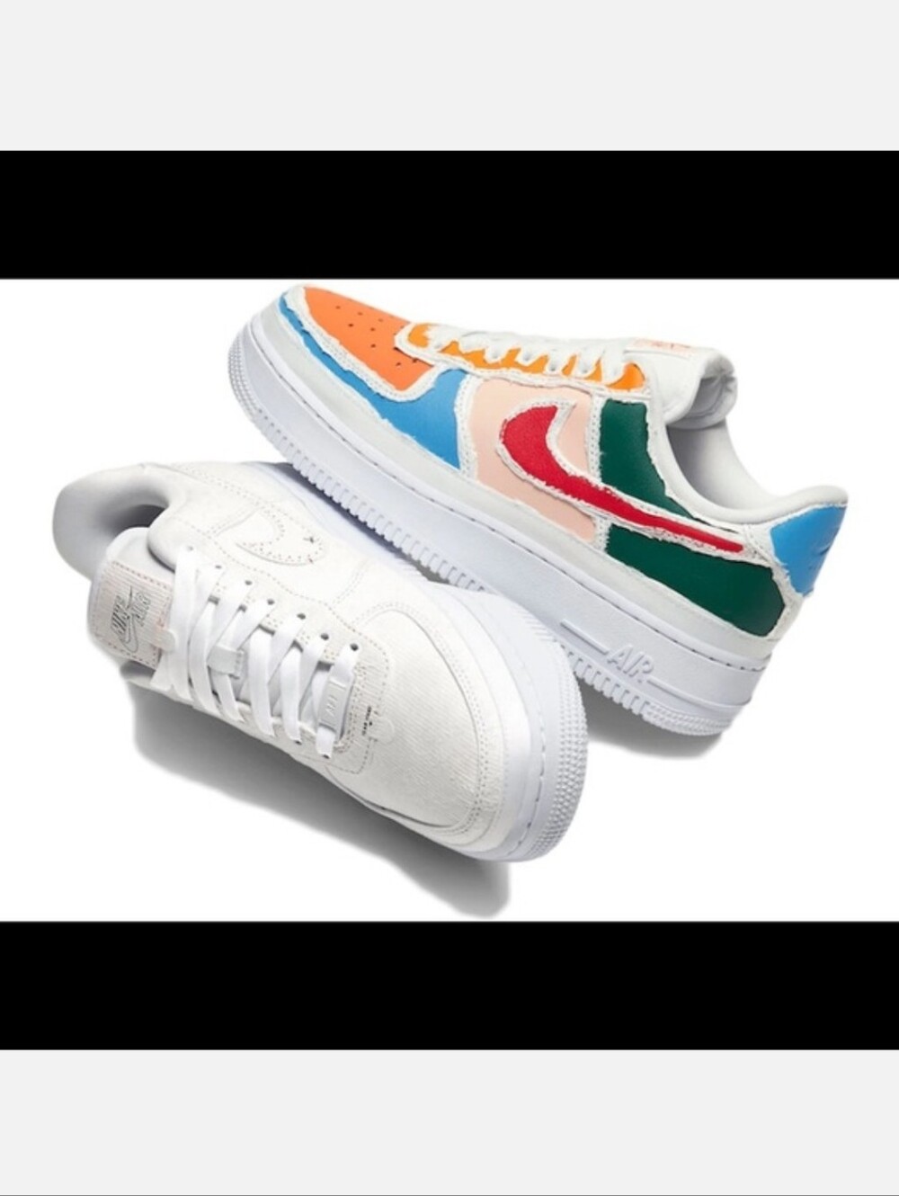 Nike Women's Air Force 1 '07 LX "Reveal"(Style CJ1650-101) Size WMNS 7